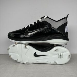 Nike Air‎ 414986-011 Black Baseball Metal Cleats Air Show Elite Men's Size 14